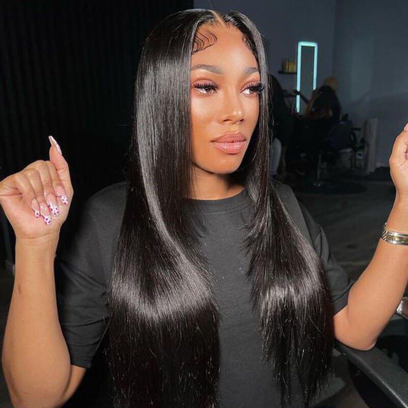 Missbuy 5x5 HD Lace Straight Wigs