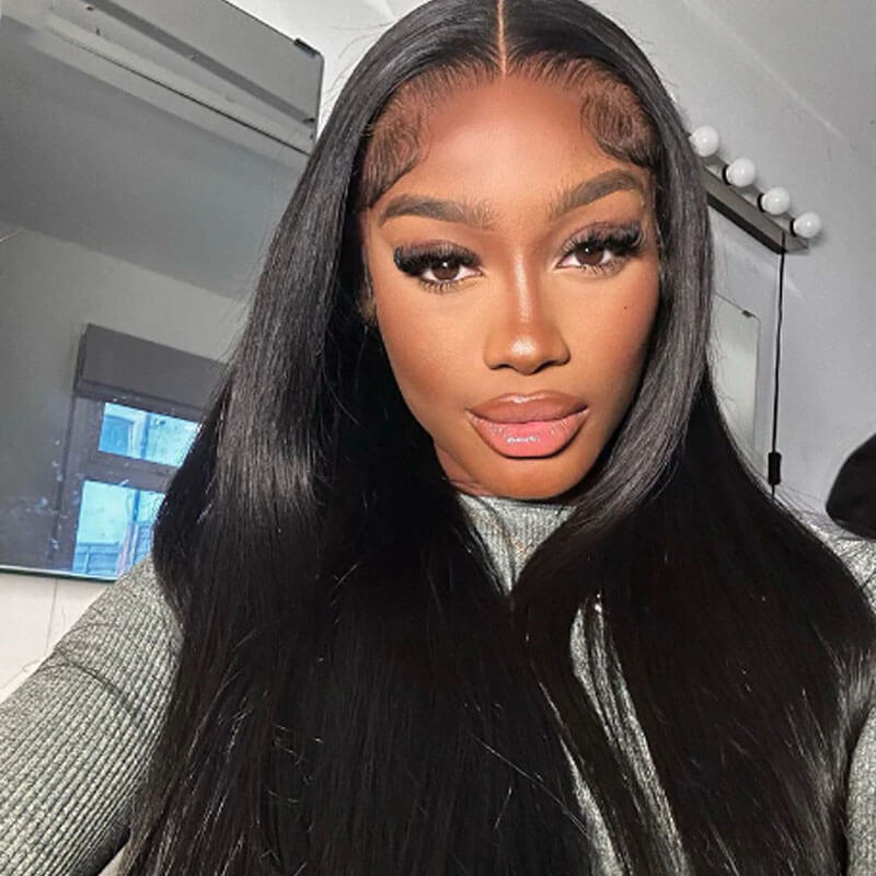 Missbuy 5x5 HD Lace Straight Wigs