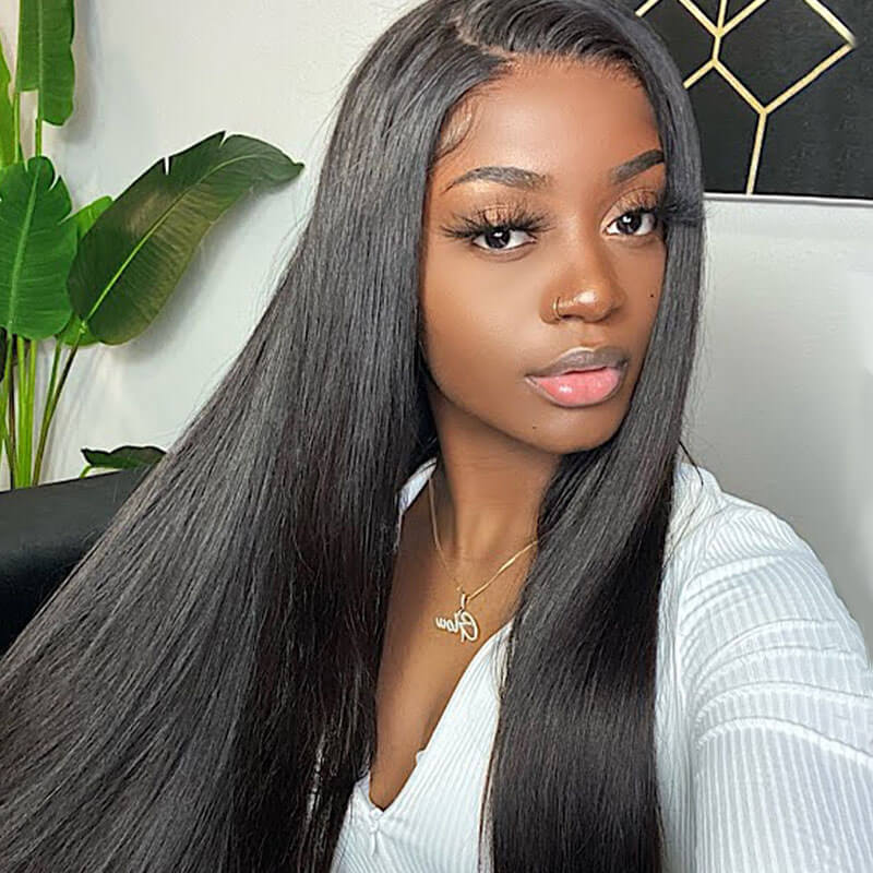 Missbuy 13x4 HD Lace Straight Wig