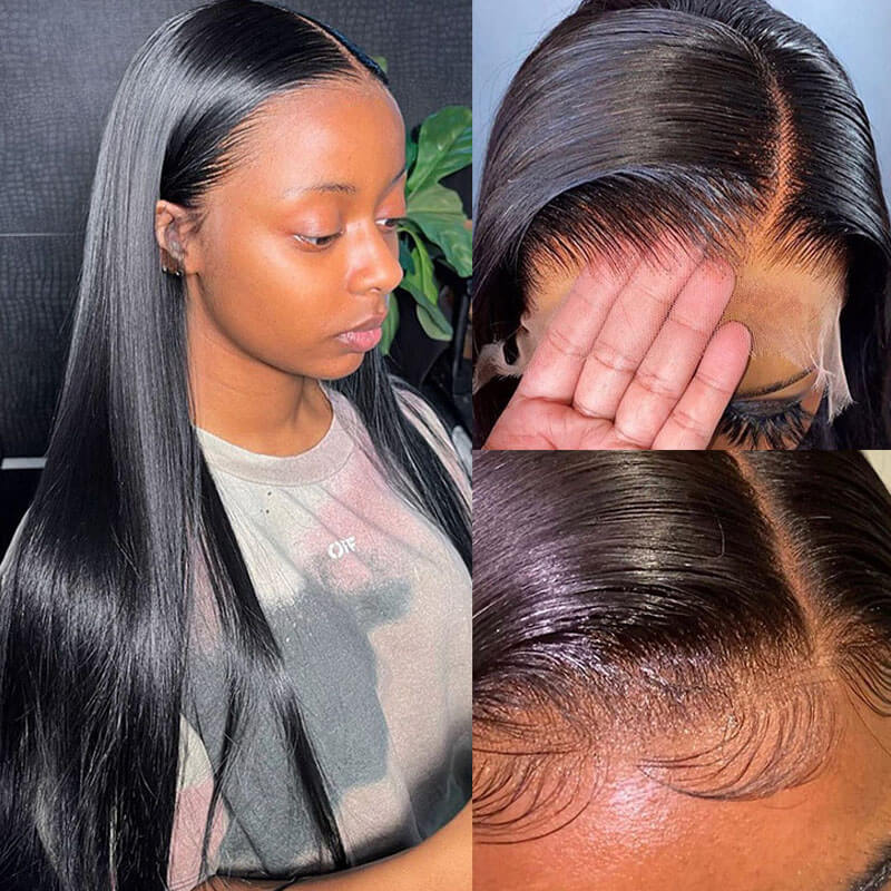 Missbuy 13x4 HD Lace Straight Wig