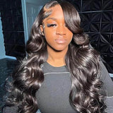 Missbuy 13x4 Lace Body Wave Glueless Wig