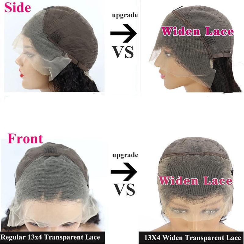 Missbuy 13x4 Lace Water Wave Glueless Wig