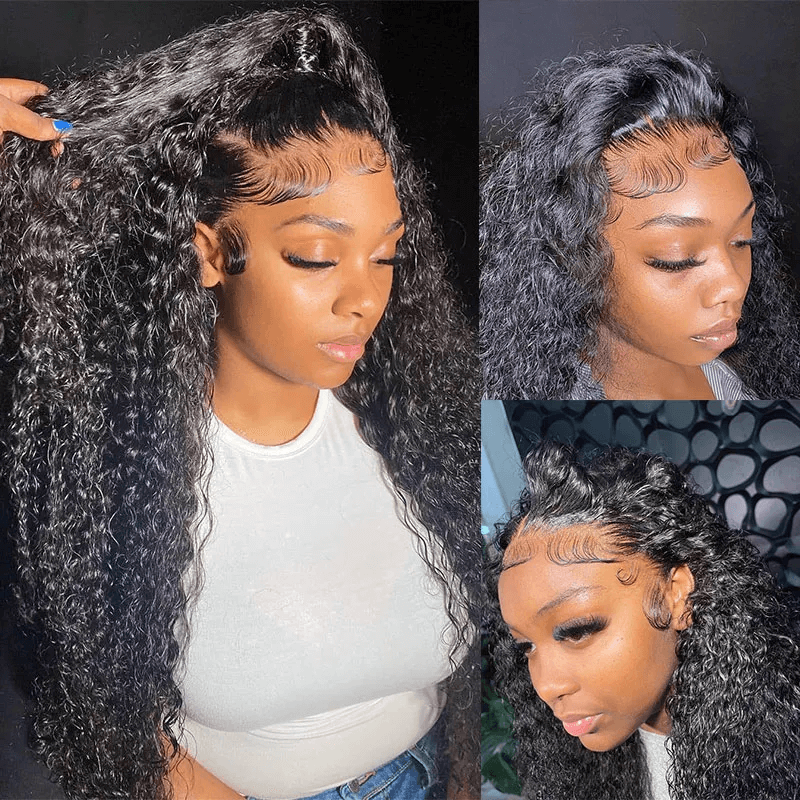 Missbuy 6x5 Wear & Go Skinlike Lace Closure Kinky Curly Wig