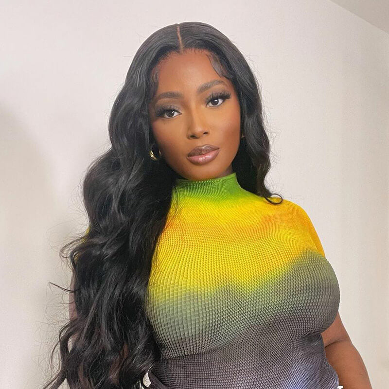 Missbuy 13x4 Lace Frontal Body Wave Wig