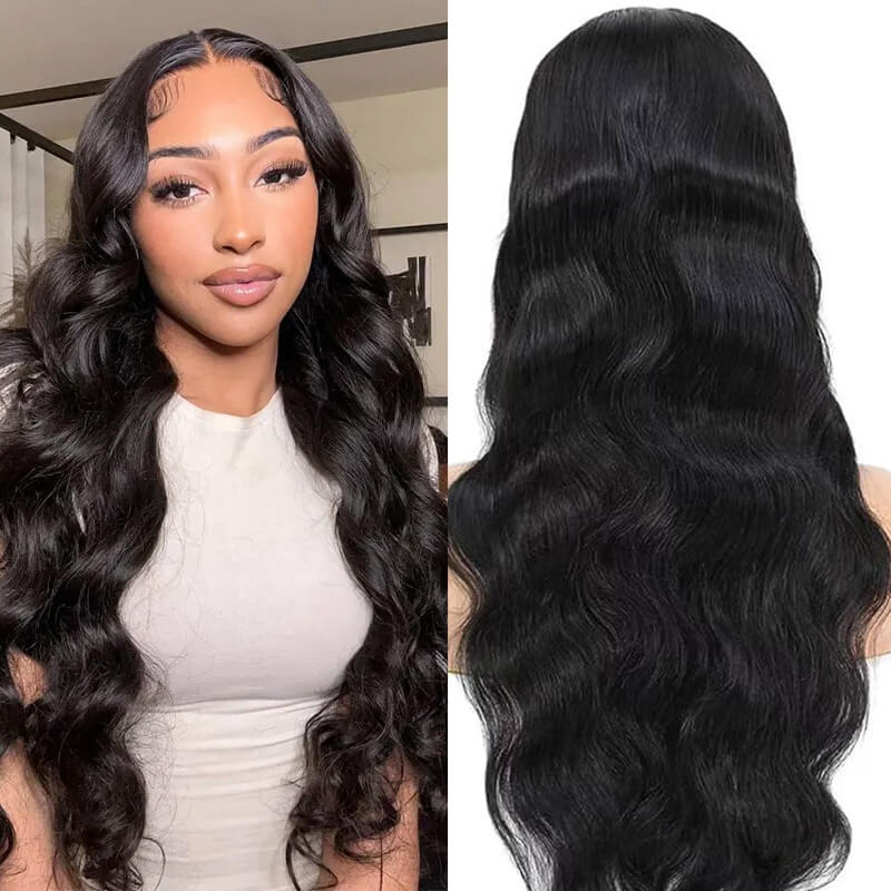 Missbuy 5X5 Lace Closure Body Wave Wig