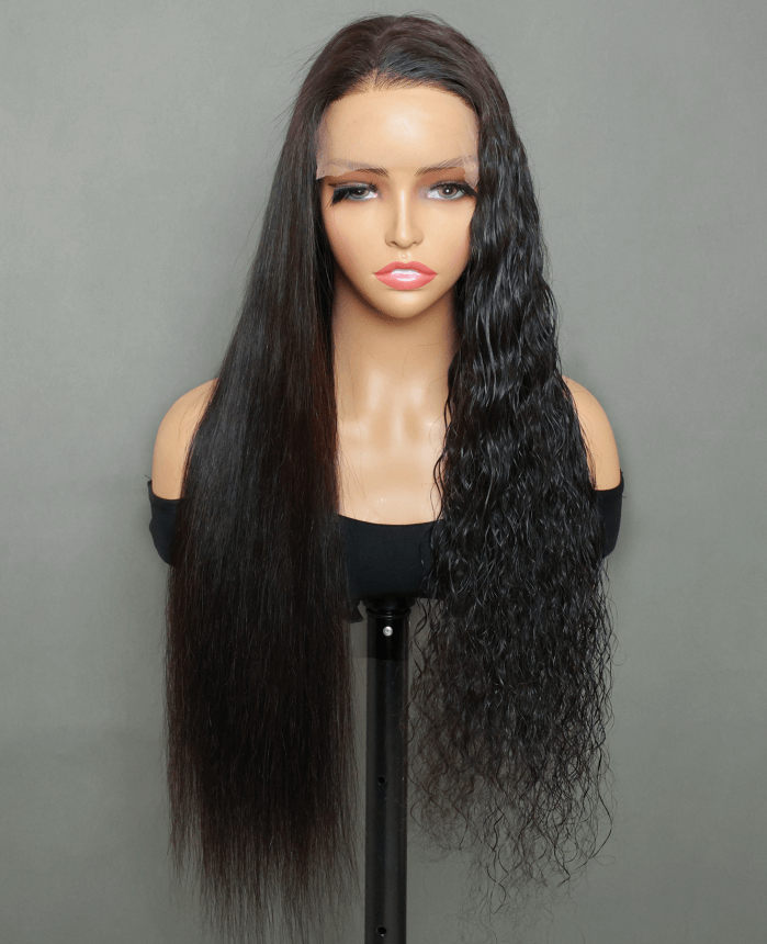 Missbuy Magical Wet and Wavy 13x4 Full Frontal Lace Curly Wig For Black Women