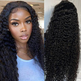 Missbuy 5X5 Lace Closure Kinky Curly Wig