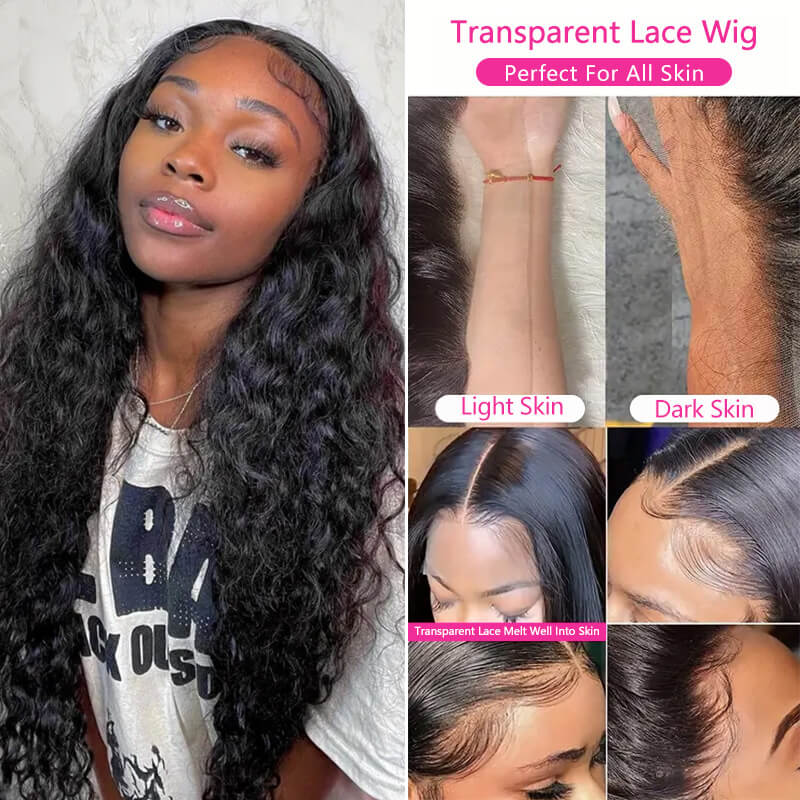 Missbuy 4x4 Lace Closure Kinky Curly Wig