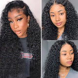 Missbuy 5X5 Lace Closure Kinky Curly Wig
