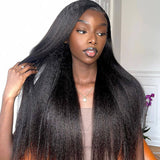 Missbuy 13x4 Lace Frontal Yaki Straight Wig
