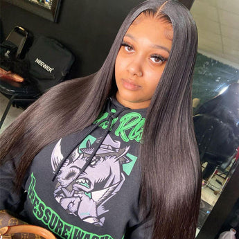Missbuy 5X5 Lace Closure Straight Wig