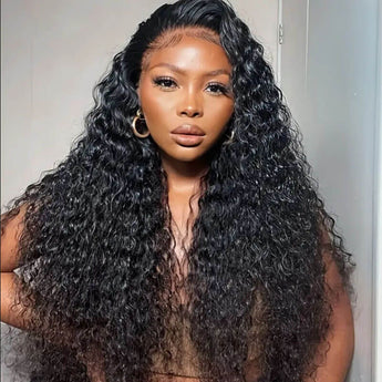 Missbuy 5X5 Lace Closure Water Wave Wig