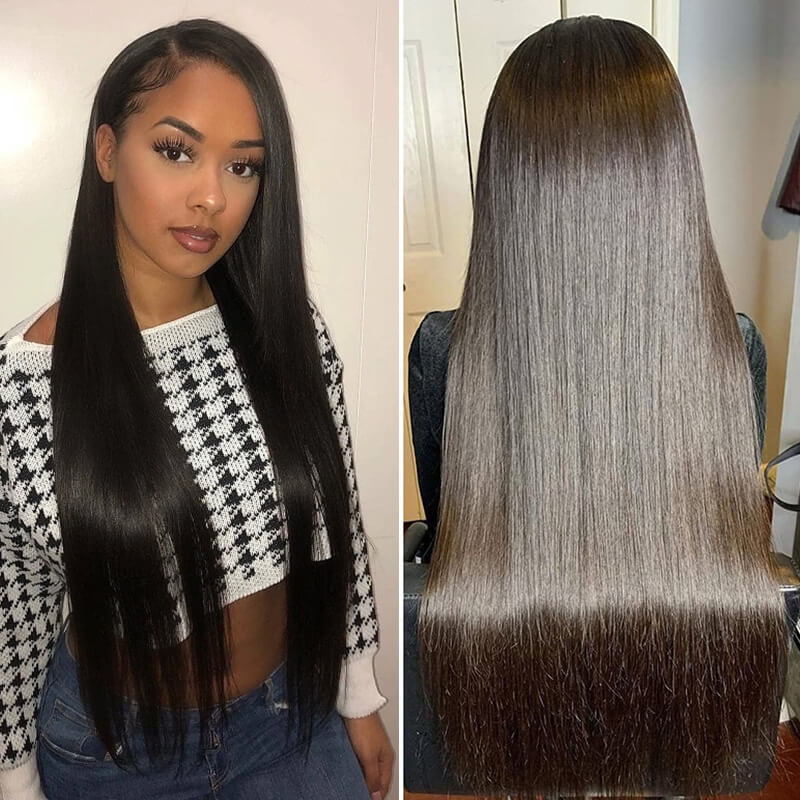 Missbuy 5X5 Lace Closure Straight Wig