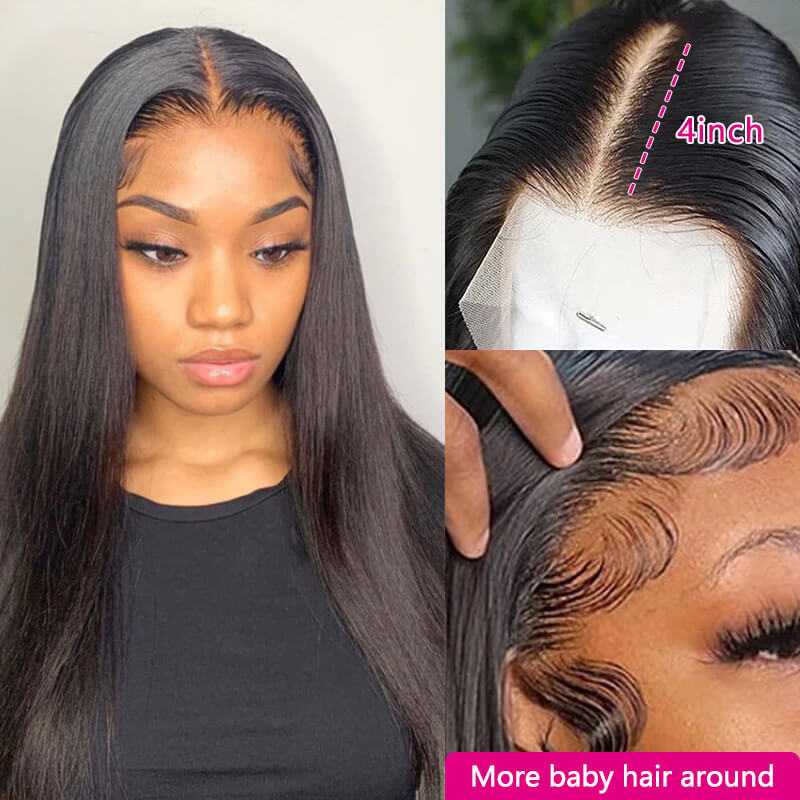Missbuy 13x4 Lace Frontal Straight Wig