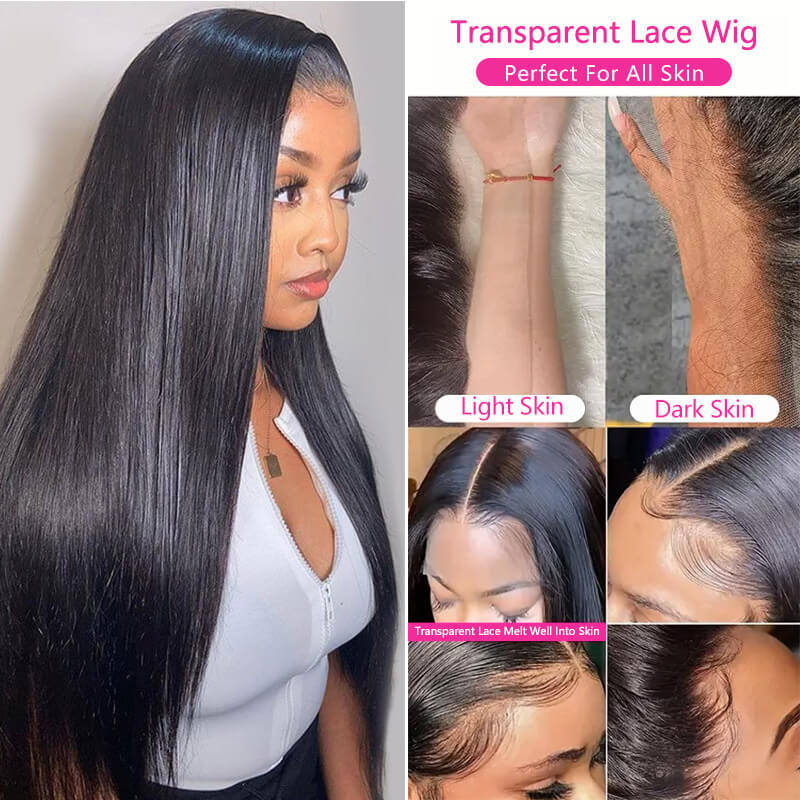 Missbuy 4x4 Lace Closure Straight Wig