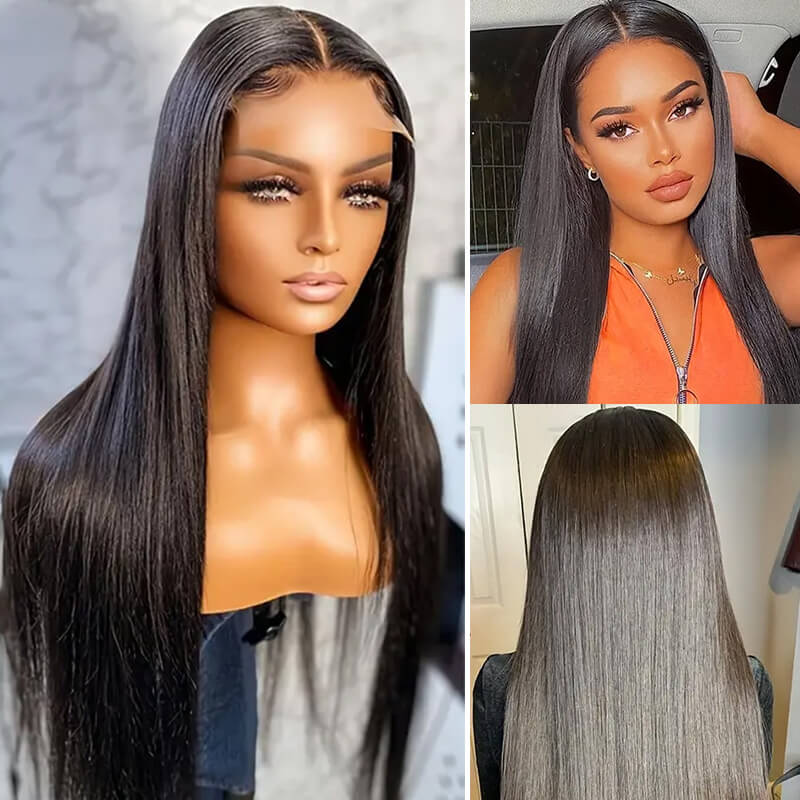 Missbuy 6X4 Lace Straight Glueless Wig